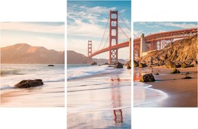 Obraz - Golden Gate Bridge (90x60 cm)