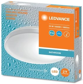 Ledvance - LED Kúpeľňové svietidlo so senzorom CEILING ROUND LED/24W/230V IP44