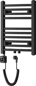 Mexen Ares, elektrické vykurovacie teleso 500 x 400 mm, 300 W, čierna, W102-0500-400-6300-70