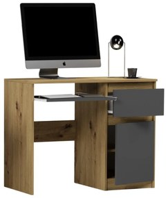 Moderný písací, kancelársky stôl MODERN N-33 - rôzne farebné prevedenia artisan