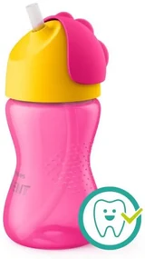 Philips AVENT Hrnček 300 ml Bendy s ohybnou slamkou dievča+WW Soapberry 60ks