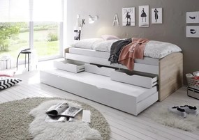 Posteľ so zásuvkami Nessy 90x200 cm