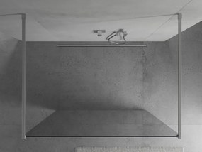 Mexen Kioto, sprchová zástena Walk-In 105 x 200 cm, 8mm číre sklo, chrómový profil, 800-105-002-01-00