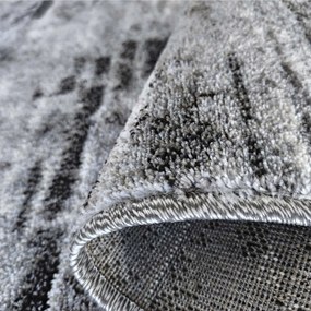 DY Sivý moderný koberec Panamero 22 Rozmer: 80x150 cm