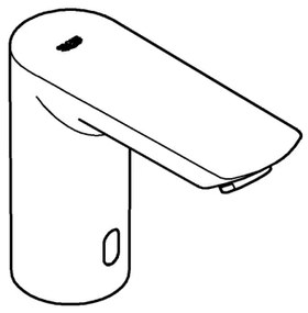 GROHE 36452000 - Elektronická infračervená umývadlová batéria BAU COSMOPOLITAN E chróm