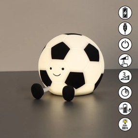 Čierno-biele detské nočné svietidlo Kalle – Fischer &amp; Honsel