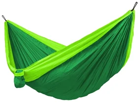 Hojdacia sieť Camping pre dvoch, zelená