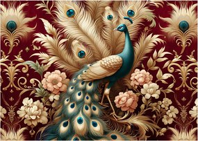 Obraz – Elegantný páv (70x50 cm)