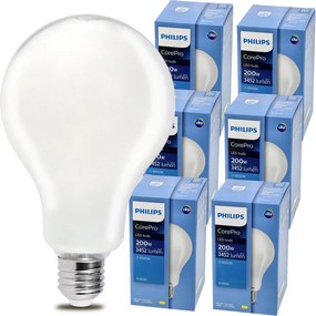 6x LED žiarovka E27 PHILIPS 23W 3452lm Farba 6500k Premium Set A95