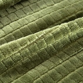 Deka CINDY2 v olivovej farbe farbe Rozmer deky: 170x210cm