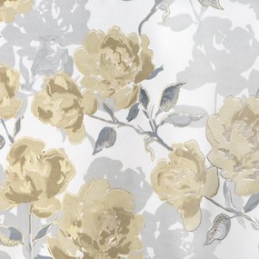 ZÁVES NA KRÚŽKOCH INARI 140X250 CM KVETY