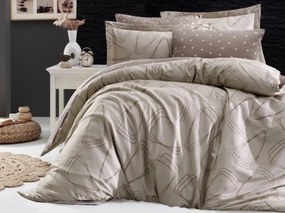 Brotex Obliečky Satén Rovena mocca 40x40 cm