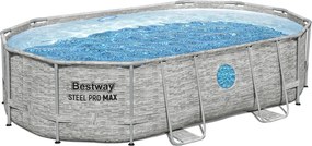 Bazén s regálmi 427 x 250 x 100 cm Bestway 56946