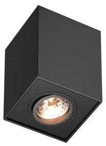 Zuma Line H-89200-BK - Bodové svietidlo QUADRO 1xGU10/50W/230V čierna