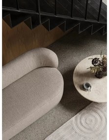 Béžový kamenný okrúhly konferenčný stolík ø 75 cm Volos – Blomus