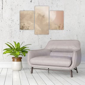 Obraz - Ružový spln (90x60 cm)