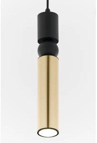 Jupiter 2006 - Luster na lanku ALAS 1xGU10/10W/230V zlatá/čierna