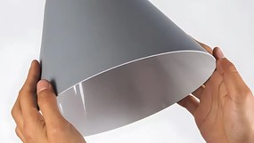 Toolight - Závesná lampa Scandi A 1xE27, biela-hnedá, OSW-00148