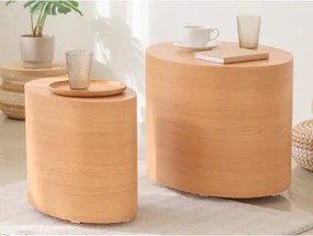 Sada oválnych stolíkov Alvo, buk, 2 ks%