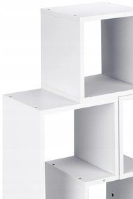 ModernHome Biela modulárna knižnica