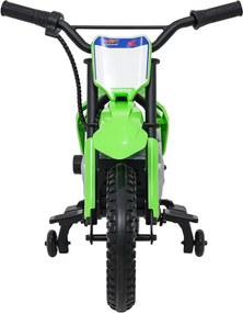 Elektrická motorka HONDA CFR450R zelená