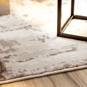 Obsession, DOPREDAJ: 80x150 cm Kusový koberec My Phoenix 124 taupe, 80x150, hnedá, chodba / predsieň