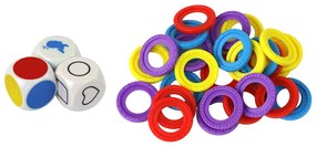 LEAN TOYS Logická stolová hra na reflexy a vnímanie