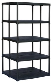 ARTPLAST Regál 2v1, 5 políc, 900x775x1760 mm