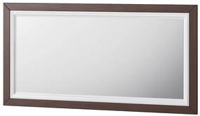 Nástenné zrkadlo Massimo 80 135 cm biele/mocca