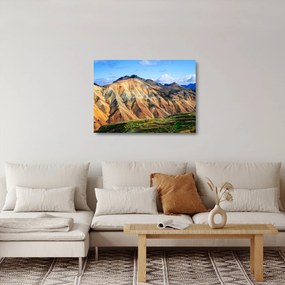 Sklenený obraz - Landmannalaugar (70x50 cm)