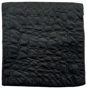 Obliečka na vankúš Luisa RQ-195 40x40 cm čierna