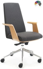 FORMDESIGN Dizajnové kancelárske kreslo ENZO UNA čalúnenie KLASIK