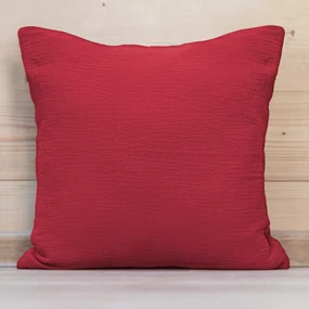 Biante Mušelínová obliečka na vankúš MSN-052 Malinovo červená 30 x 50 cm