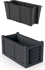 BAMA Set hrantík s vnútornou nádobou ARREDO, farba antracit