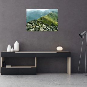 Obraz - Horská krajina (70x50 cm)