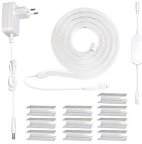 RGBIC LED Stmievateľný pásik GoSmart LED/24W/230V 3 m Wi-Fi Tuya