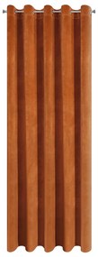 ZATEMŇOVACÍ ZÁVES NA KRÚŽKOCH VILLA 140X250 CM ORANŽOVÁ