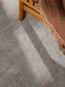 Villeroy & Boch, Kusový koberec Villeroy & Boch Kari 106287 Grey, 160x160 (priemer) kruh, šedá, obývacia izba