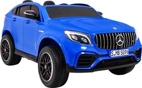 Ramiz Mercedes GLC 63S pre deti - Modré SUV + pohon 4x4