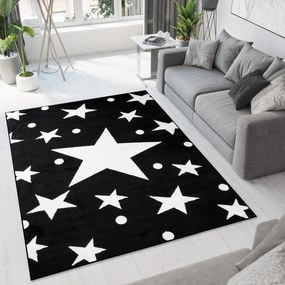 Koberec C440A BLACK/WHITE BALI Veľkosť: 300x400cm