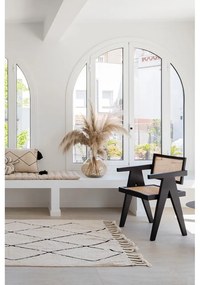 Krémový prateľný ručne tkaný bavlnený koberec 140x200 cm Bereber Beige – Lorena Canals