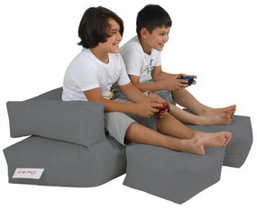 Sedací vak Kiddo (Sivá). Akcia -19%. Vlastná spoľahlivá doprava až k Vám domov. 1073220