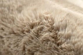 Koberec BUNNY tmavobéžový kruh