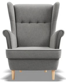 Kreslo VELO svetlosivé