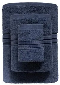Bavlnený uterák Rondo 50x90 cm modrý