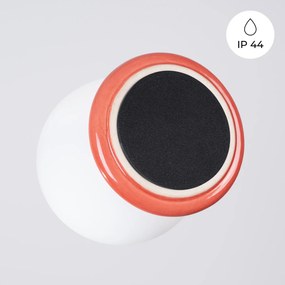 Stropné svietidlo Zori, 1x biele sklenené tienidlo, p