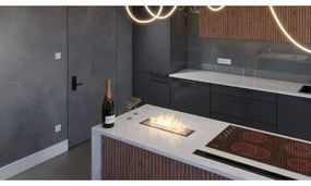 InFire - Vstavaný BIO krb 5,5x50 cm 3kW čierna