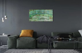 Obraz na skle Art maľované bridge 120x60 cm