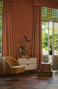BePureHome Vogue zamatové dizajnové kreslo - Čierna zamatová