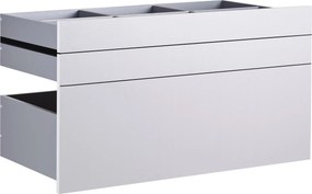XXXLutz SADA ZÁSUVIEK, svetlosivá, 90,9/50,3/46,8 cm Hom`in - Skrine - 0026470041KS